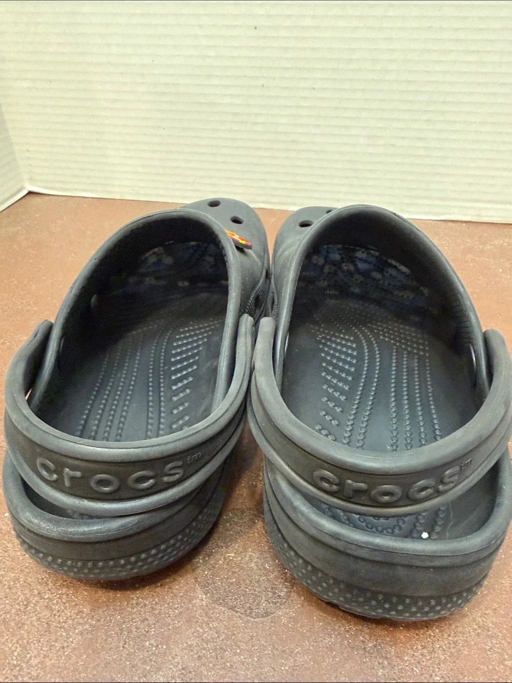 CROCS Kids Classic Clog in Black with Colorful Jibbitz